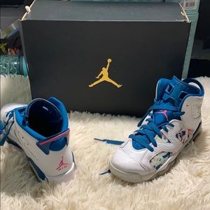 Air Jordan 6 Green Abyss